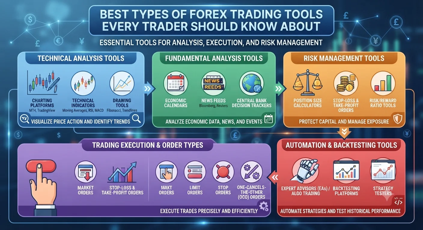 Best Types of Forex Trading Tools Every Trader Should Know About