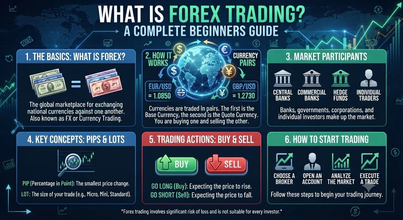 What Is Forex Trading? A Complete Beginners Guide