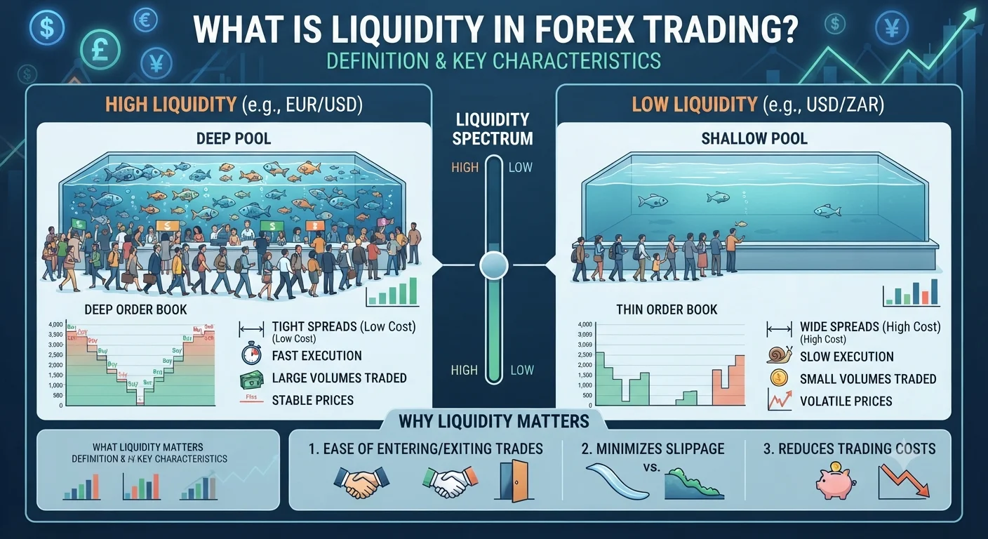 What Is Liquidity in Forex Trading? Definition and Explanation