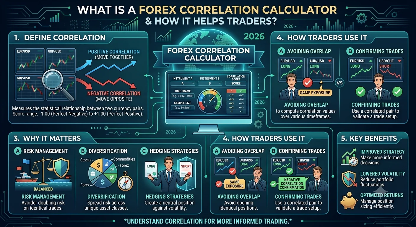 What Is a Forex Correlation Calculator and How Does It Help Traders?