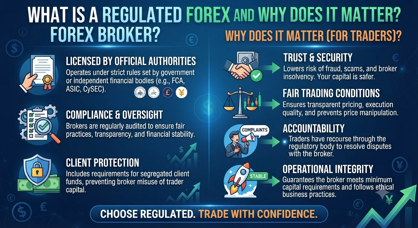 What Is a Regulated Forex Broker and Why Does It Matter?