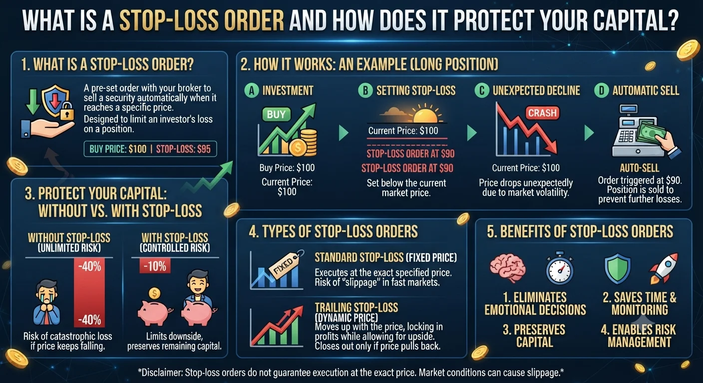 What Is a Stop-Loss Order and How Does It Protect Your Capital?