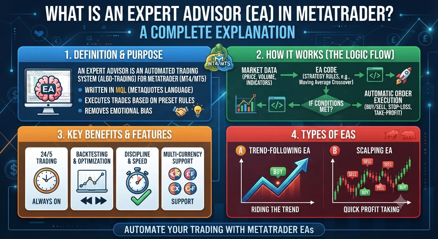 What Is an Expert Advisor (EA) in MetaTrader? A Complete Explanation